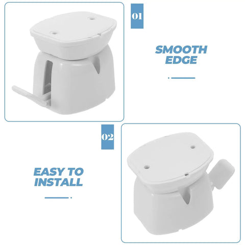 Heavy Duty Rv Door Catch Keeps Enclosed Trailer And Camper Entry Secure With Easy Install Sturdy Locking Mechanism Plastic Holder.