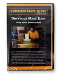Top Shelf Dovetail Jig Kit For Woodworking Pros Featuring Preassembled Plates Router Bits And Locking Clamps Hella Tough Construction DVD cover with instructional content.