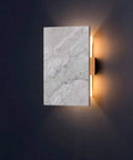 Glow Game Strong Modern LED Wall Sconce With Up And Down Light, Kickass Acrylic Design For Bedroom, Hallway, Bath Mirror, Living Room, Classy 10W Wall Lamp For Any Space on a dark wall.