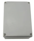 Tough Dustproof IP65 Junction Box Enclosure For DIY Projects 8x6x4 Inch Gray Plastic Case With Screws Kit Durable