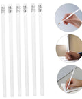 Carpenter Pencil Bulk 10 Pack Heavy Duty Construction Pencils White Marking For Woodworking Durable Easy Grip