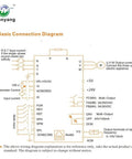 Basic connection diagram for Plug And Play VFD Converter For 220V Motors And Spindles Convert Single Phase To Three Phase 4KW 5HP