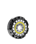 Front view of Beefy Torque Harmonic Drive HD11 Strain Wave Gearbox for Nema 17 BLDC Motor, ideal for CNC and factory automation.