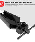 Beefy 2 Claw Bearing Separator Kit With Puller For Auto Repair Heavy Duty Bearing Removal Tool showing carbon steel construction.