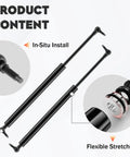 Rear Hatch Liftgate Supports For Jeep Grand Cherokee 1999 2000 2001 2002 2003 2004 Pack Of 2 No Fuss Easy Install Replacement Shocks