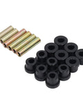 Rear Leaf Spring Bushing Kit 4 Pack Sleeve And Pin Set Replacement For Precedent 2004 And Up And Tempo 2018 And Up Gas Electric Durable Rubber And Metal, 4 sleeves and bushings