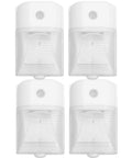 4 pack of 26W 3000LM LED Wall Pack Light 100-277V 5000K Daylight Photocell Dusk To Dawn Outdoor Security Lighting Replacement For 150-250W MH HPS