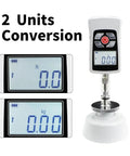 Heavy Duty Digital Grain Hardness Tester And Pocket Penetrometer Meter For Wheat Rice Feed Analysis with digital display showing 2 unit conversions.