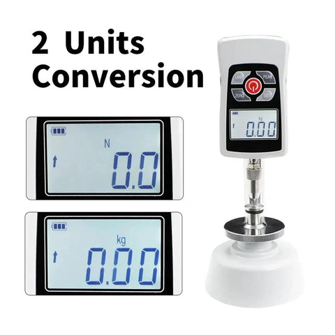 Heavy Duty Digital Grain Hardness Tester And Pocket Penetrometer Meter For Wheat Rice Feed Analysis with digital display showing 2 unit conversions.