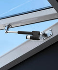 12V Beefed Up 6 Inch Stroke Linear Actuator With 2023 Lbs Thrust 9000N IP65 Waterproof installed on window