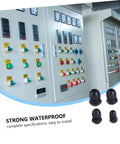 Check Out This Awesome 50 Piece Weather Pack Connectors Kit With Heavy Duty Nylon Glands For Secure Wire Cable Jointing And Rock Solid Seal Perfect Fixing Heads That Boost Tensile Strength To Keep Your Home Wiring Safe Dry And Totally Waterproof Like, black nylon glands for waterproof electrical panel wiring