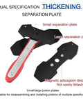Pro Grade Car Brake Caliper Press Tool With 360 Degree Rotation And Auto Swing Ratchet Expander Wrench showing separation plates