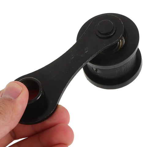 Upgrade Your Ride With This Heavy Duty Chain Tensioner Pulley Kit For Mini Bikes And Atvs From 50 To 250cc Ensure Smooth Shifting Durable Transmission Setup For Dirt Motorbikes And Quads Without No Major Hassle, black steel pulley