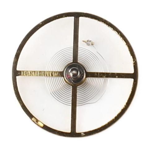 Pro Grade Alloy Gold Balance Wheel Replacement For Watch Movements, Premium Craftsmanship, durable and precise timing component