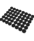 48 Pack Self Adhesive Rubber Pads For Furniture Tables Chairs And Appliances Durable Floor Protectors shown on a sheet