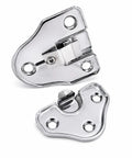 Heavy Duty Toggle Catch Lock Metal Hasp Latch Clasp For Chest Box Gift Bag Suitcase Furniture Hardware DIY With Screws Secure Buckle Strong Build Quality 70x40mm Package silver metal latch set
