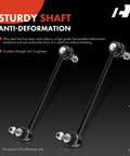 Pair Of Front Sway Bar Links For Chevrolet Spark 2016 2022 Stabilizer End Links Set Front Anti Roll Bar Kit Replacement Durable Steel