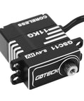 11Kg High Torque Sub Micro Steering Servo 8.4V Coreless with metal horn for rock crawling on RC cars, angled view
