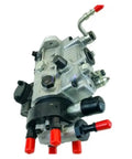 Performance Diesel Injection Fuel Pump 9320A172T And 9320A522T Straight Swap For Class 8 Rigs detailed view with red connectors.
