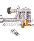 Manifold Kit With Idle Cable For Pumps 510032 And 5170044-49 showing metal components and bolts