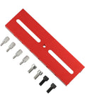 Red Aluminum Telescope Dovetail Plate With Adjustable Extension Slot Finder Base Mount For Guiding System Lightweight Mounting Rail For Astronomy Enthusiasts 150mm