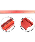 45 Type T Slot Miter Track For Router Tables And Saws All In One Woodworking Guide Track With 600mm Length aluminum alloy detail