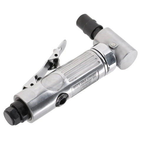 Heavy Hit Industrial 90 Degree Air Die Grinder Pneumatic Right Angle Grinding Machine With Copper Motor, compact design.