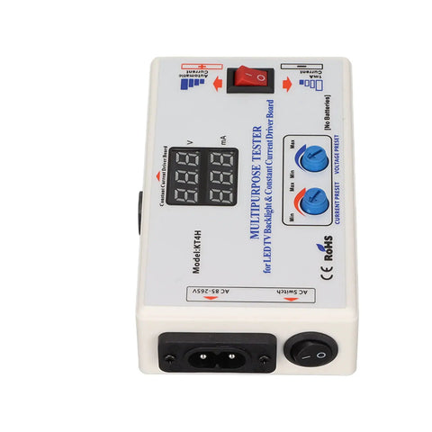 LED Backlight Tester for TV Screens and LCD Panels Auto Adjustable 20 to 330V DC Smart Current Control