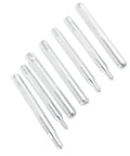 11 Piece Leather Craft Snap Fastener Tools Kit For DIY Projects, Pro Grade Steel Rivet Punch And Hole Punch 2.5mm And 3mm set