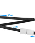 Adjustable Sofa Connector Strap For Quick Install And Reinforcement Anti Slip Cinch Strap Prevents Sofa Slippage And Separation Durable Furniture Clip For Secure Couch Setup shown with 90cm length and 2cm width.
