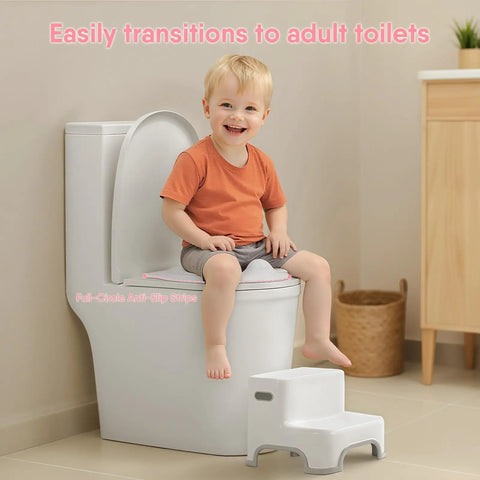 Kickstart Little Ones Potty Training With This Super Slick 2 In 1 Toddler Chair That Detaches To Become A Standard Seat Featuring Realistic Flush Sounds And Rock Solid Stability For Zero Hassle Messes