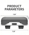 Universal Car Visor Sunglasses Holder Clip And Storage Box For Glasses And Small Essentials, product dimensions.