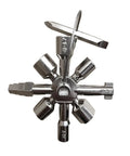 All In One 10 In 1 Carbon Steel Portable Screwdriver And Wrench Kit For Control Cabinets Elevators Water Meters Valves