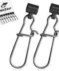 Sinker Slides For Fishing Rigs 25 Piece Duo Lock Snaps Set, Heavy Duty Weights And Saltwater Connectors, Durable Plastic And Stainless Steel