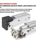 90 Degree Flip Side Pose Cylinder FCZ32 DHRC32 LCZ32 Pneumatic Manipulator Accessory Rack Hinge with aluminum alloy material.