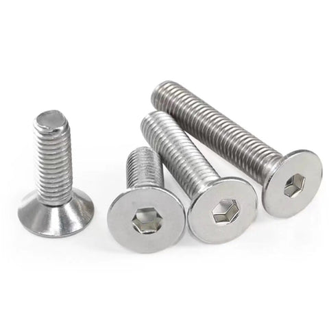 Snap Up These Heavy Duty M3 X 15Mm Flat Head Socket Bolts Crafted From Rock Solid 304 Stainless Steel With Allen Hex Drive display.