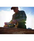 Pro Grade 20V Max Xr Brushless Cordless Planer Drops Dead Serious Amps For Zero Drag Wood Planing And Cabinet Refinishing Job Site Ready Tool Only Renewed in use by a man.