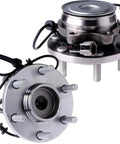 2 Pack Front Wheel Hub Bearing Assembly With ABS Sensor For Nissan Frontier 6 Lugs Fits 2013 2018 Desert Runner 4.0L And 2011 2015 LE 2.4L Direct Replacement Left And Right