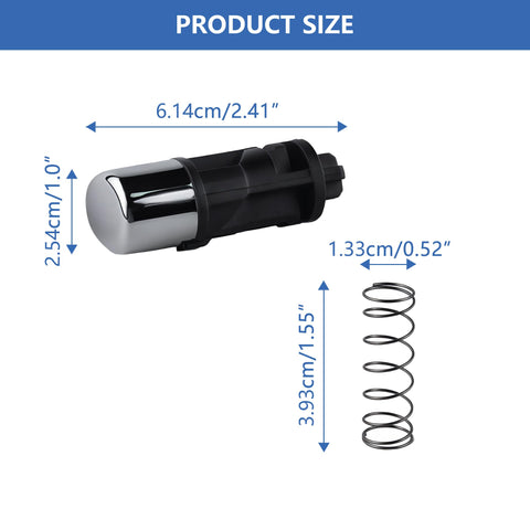 Honda Accord Shift Knob Button Repair Kit With Spring For Automatic Transmissions product size dimensions