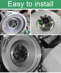 Radical Two Pack Electric Power Steering Motor Shaft Kit With Heavy Duty Nylon Coupler for Easy Installation Steps