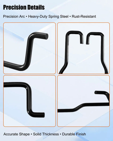 Microwave Door Torsion Spring Kit For Left And Right Hinges Fix That Wobbly Door Get Smooth Open Close Rebuild Tension
