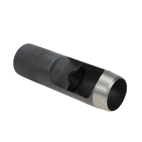 25mm Round Hollow Punch Set Leather Craft Punch Tool For Watch Bands Belts Canvas Paper Plastics Built Tough With Hardened Carbon Steel Cutter For Multi Layer Materials And Easy Low Effort Cuts