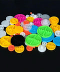 95 Piece Belt Pulley Set With Rubber Bands For DIY RC Cars Trucks Robots And Models Plastic Belt Pulleys Range 5mm To 48mm