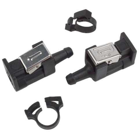 Fuel Line Tank Hose Connectors For Yamaha Outboard Motors 2-Stroke And 4-Stroke Replacement Components Fits 9.9 15 25 HP