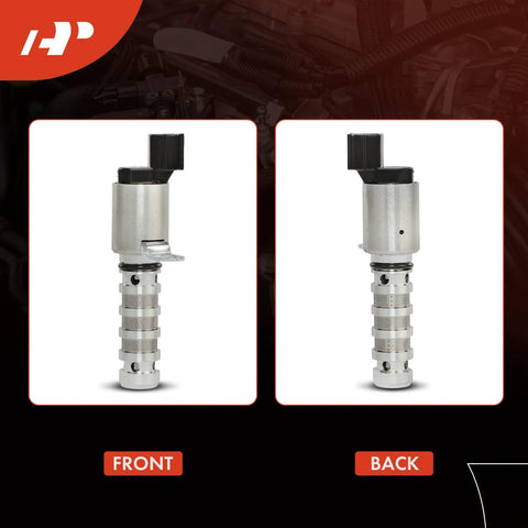 Front and back view of Two Piece Intake And Exhaust VVT Solenoid For Hyundai And Kia 1.6L L4 Engines Fits Elantra Elantra GT Accent