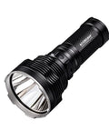 K70 LED Flashlight With CREE XHP35 HI LED, 2600 Lumens, 1300 Meter Throw, Rugged Black Finish, tactical design, EDC lighting