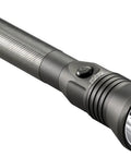 Stinger DS HPL 800 Lumen Rechargeable LED Flashlight With Dual Switches 120 Volt To 12 Volt DC Smart Charger System Includes 2 Holders Black