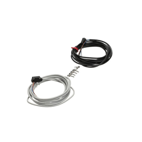 Cos4J Through Beam Sensor Kit For Commercial Beverage Dispensing Gear with wires and connectors, food-service grade sensor assembly