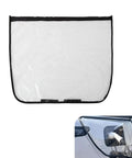 Universal EV Charger Port Cover With A Damn Fine Magnetic All Weather Shell HD Transparent PVC Build protecting EV socket.