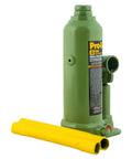 Beefy Welded Bottle Jack 4 Ton Capacity Hydraulic Lift With Side Pump And Two Piece Handle Lifts From 7.5 To 14.25 Inches For Cars And Home Garages Heavy Duty Shop Gear